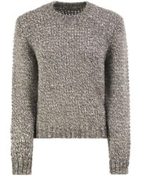 Herno - Alpaca-Blend Jumper With Sequins - Lyst