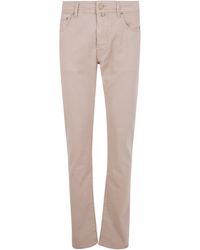 Jacob Cohen - "Pant 5 Pockets Slim Fit Bard Tr" Trousers - Lyst