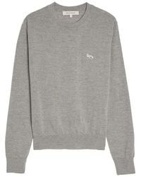 Maison Kitsuné - Maison Kitsuné Baby Fox Wool Jumper - Lyst