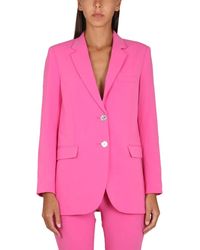 MICHAEL Michael Kors - Single-Breasted Blazer Jacket - Lyst