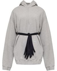 MM6 by Maison Margiela - Cotton Sweatdress - Lyst