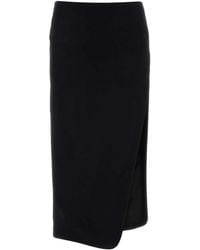Ann Demeulemeester - Felt Oline Skirt - Lyst