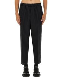 Jil Sander - Relaxed-Fit Wool Trousers - Lyst