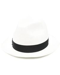 Borsalino - Logo Fedora Hat - Lyst