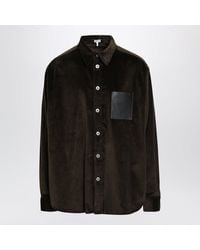 Loewe - Cotton Corduroy Shirt - Lyst