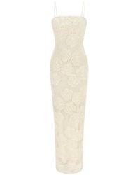 ROTATE BIRGER CHRISTENSEN - Rotate Birger Christensen 'Flower Mesh Tube' Dress - Lyst