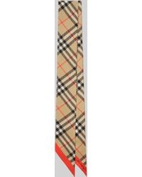 Burberry - Silk Twill Ribbon - Lyst