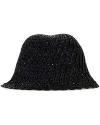 Helen Kaminski - Rio Raffia Crochet Cloche - Lyst