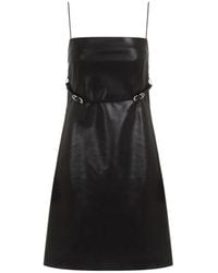 Givenchy - Voyou Leather Mini Dress - Lyst