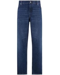 ZEGNA - Straight Leg Denim Jeans For - Lyst