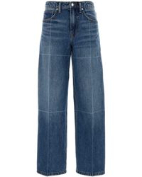 Alexander Wang - Denim Wide-Leg Jeans - Lyst