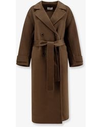The Dynamis Studio - Savile Double-Breasted Wool Coat - Lyst