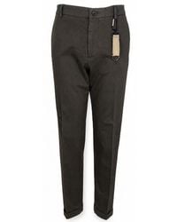 Manuel Ritz - Cotton Elastane Trousers - Lyst