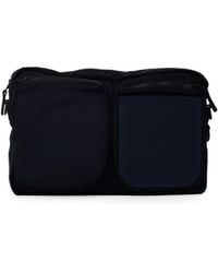 Stone Island - 9200006 Crossbody Bag With Pockets And Adjustable Strap - Lyst