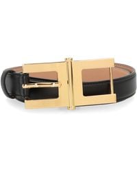 Elisabetta Franchi - Belt With Logo Buckle - Lyst