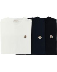 Moncler - Enfant 3-Pack Logo Patch T-Shirt - Lyst