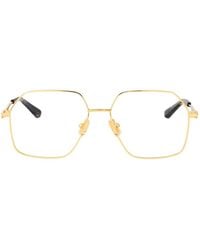 Bottega Veneta - Metal Optical Glasses - Lyst