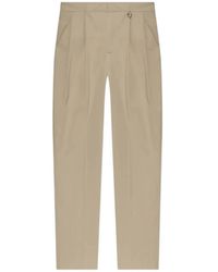 CASABLANCA - Pleated Straight-Leg Trouser - Lyst