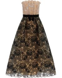 Elie Saab - Guipure Lace Dress - Lyst