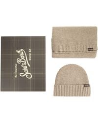 MC2 Saint Barth - Gift Box With Wool-Blend Beanie And Scarf - Lyst