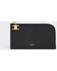 Celine - Long Zipped Card Holder - Lyst