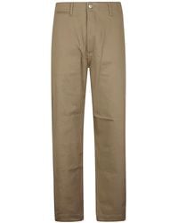 Edwin - Cotton Wide-Leg Trousers - Lyst