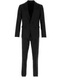 DSquared² - Black Virgin Wool Blend London Suit - Lyst