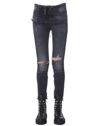 Unravel Project - Skinny Fit Jeans - Lyst