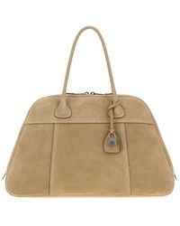 Miu Miu - Suede Vivant Shopping Bag - Lyst