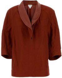 Bottega Veneta - Tiziano Viscose Blend Blouse - Lyst
