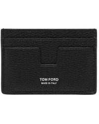 Tom Ford - T-Line Leather Card Case - Lyst