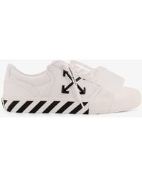 Off-White c/o Virgil Abloh - Vulc Undercut Canvas Low-Top Sneakers - Lyst