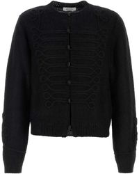 McQueen - Viscose Blend Cardigan - Lyst