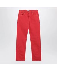 Versace - Straight-Leg Cotton Denim Jeans - Lyst