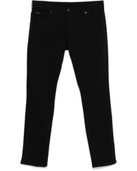 Emporio Armani - Pockets Cotton Modal Pants - Lyst
