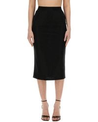 Versace Jeans Couture - Crystal Skirt - Lyst