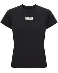 MM6 by Maison Margiela - 'Numeric Signature Mm6' T-Shirt - Lyst