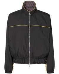Fendi - Reversible Nylon Windbreaker - Lyst