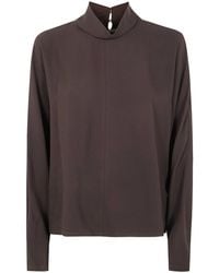 JOSEPH - "Buick" Blouse Silk Crepe - Lyst