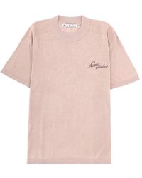 Acne Studios - T-Shirt With Logo - Lyst