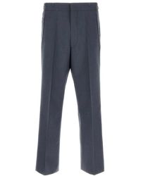 Prada - Mohair Blend Pant Wool - Lyst
