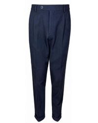 GTA - Cotton Lino Polyamide Trousers - Lyst