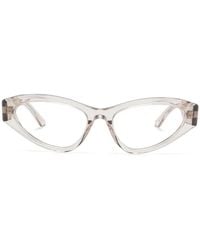 Balenciaga - Transparent Recycled Acetate Glasses - Lyst