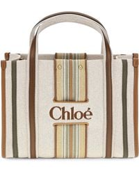 Chloé - Chloe Small Woody Loop Tote Bag - Lyst