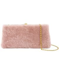 By Malene Birger - Ellon Shearling Clutch - Lyst