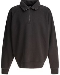 Stussy - Relaxed Half-Zip Sweatshirt - Lyst