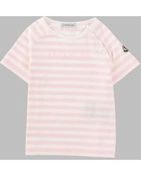 Moncler - T-Shirt Da Neonata A Maniche Corte - Lyst