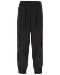 McQueen - Khaki Cotton Canvas Cargo Pants - Lyst