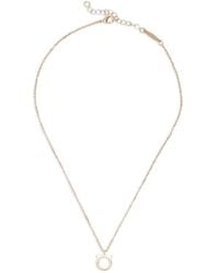 Ferragamo - Tone Gancini Statement Pendant Bijoux - Lyst