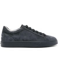 Tod's - Suede Leather Sneakers - Lyst